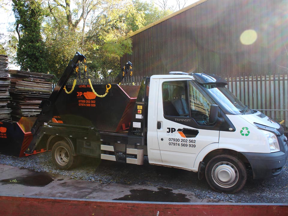Skip Hire Market Drayton Newport Telford Shropshire JP SKIPS
